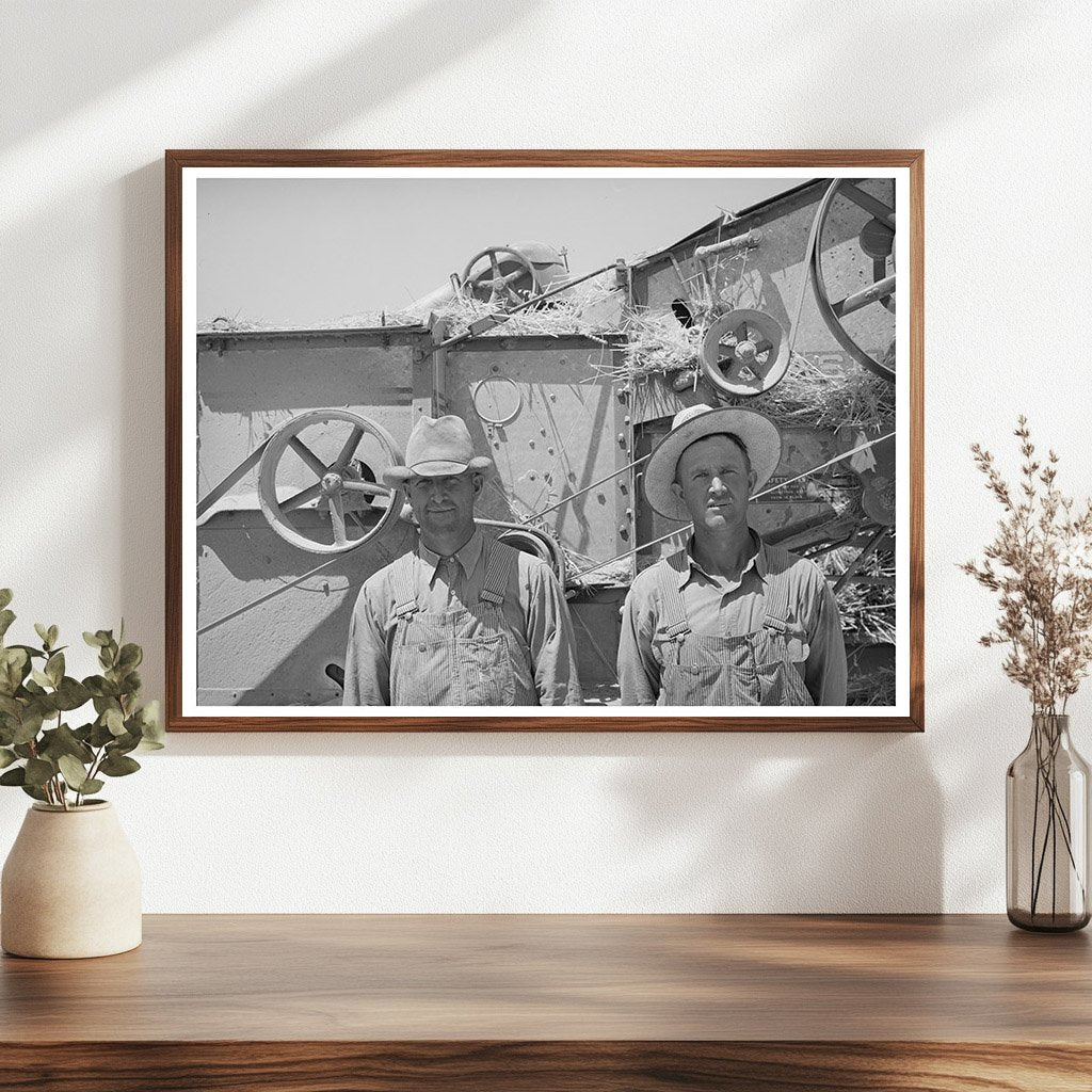 Farm Security Administration Cooperative Thresher Utah 1940