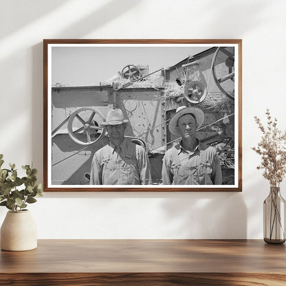 Farm Security Administration Cooperative Thresher Utah 1940