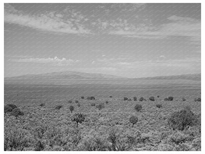 Box Elder County Utah Landscape August 1940