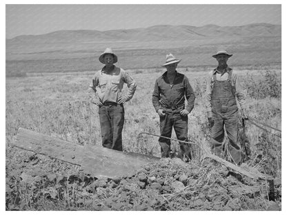 Farm Security Administration Ditcher Team Utah 1940