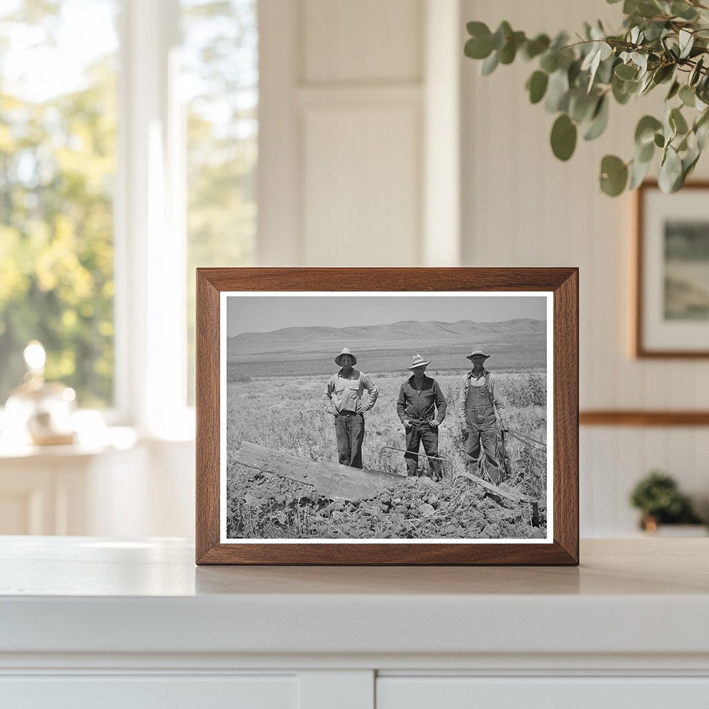 Farm Security Administration Ditcher Team Utah 1940