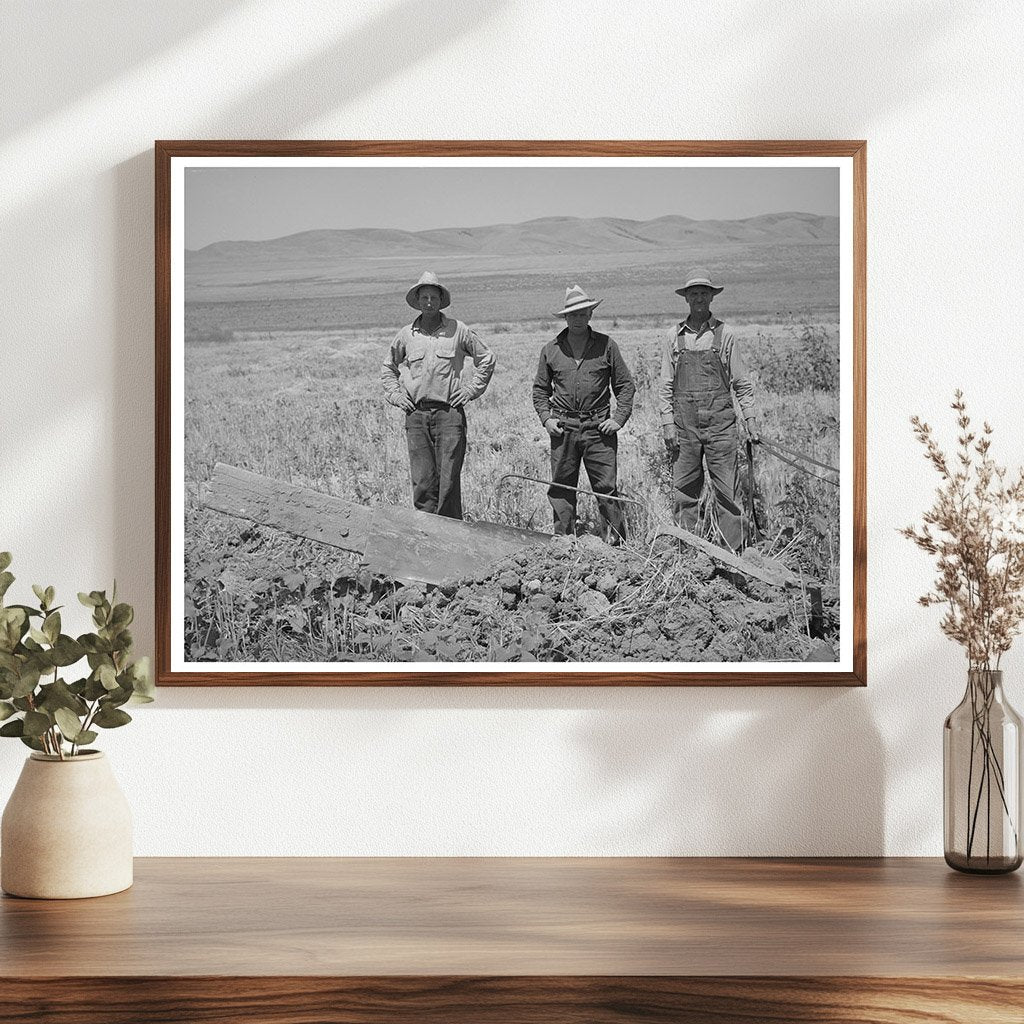 Farm Security Administration Ditcher Team Utah 1940