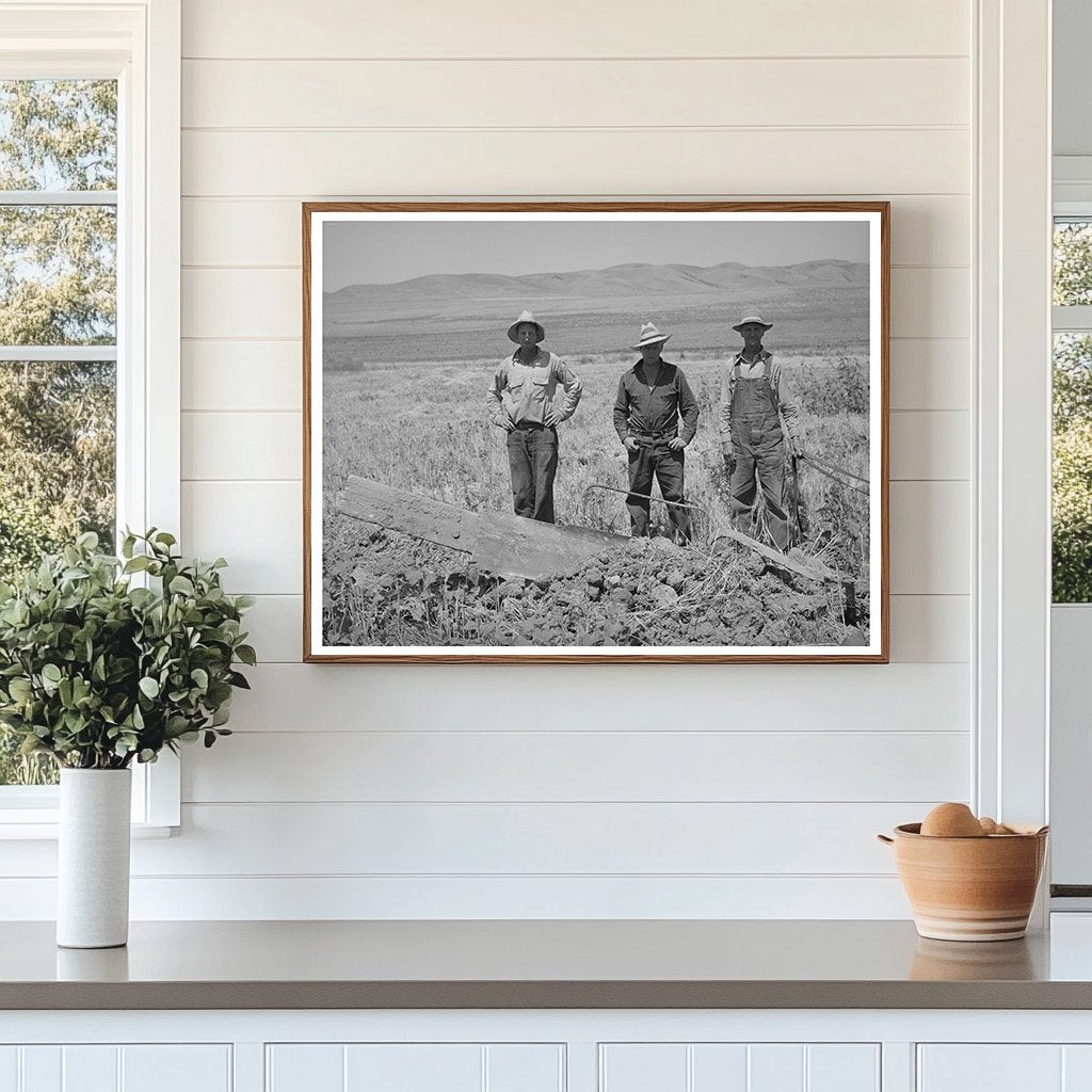 Farm Security Administration Ditcher Team Utah 1940