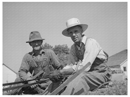 Mormon Farmers Cultivating Beet Sugar Box Elder County 1940
