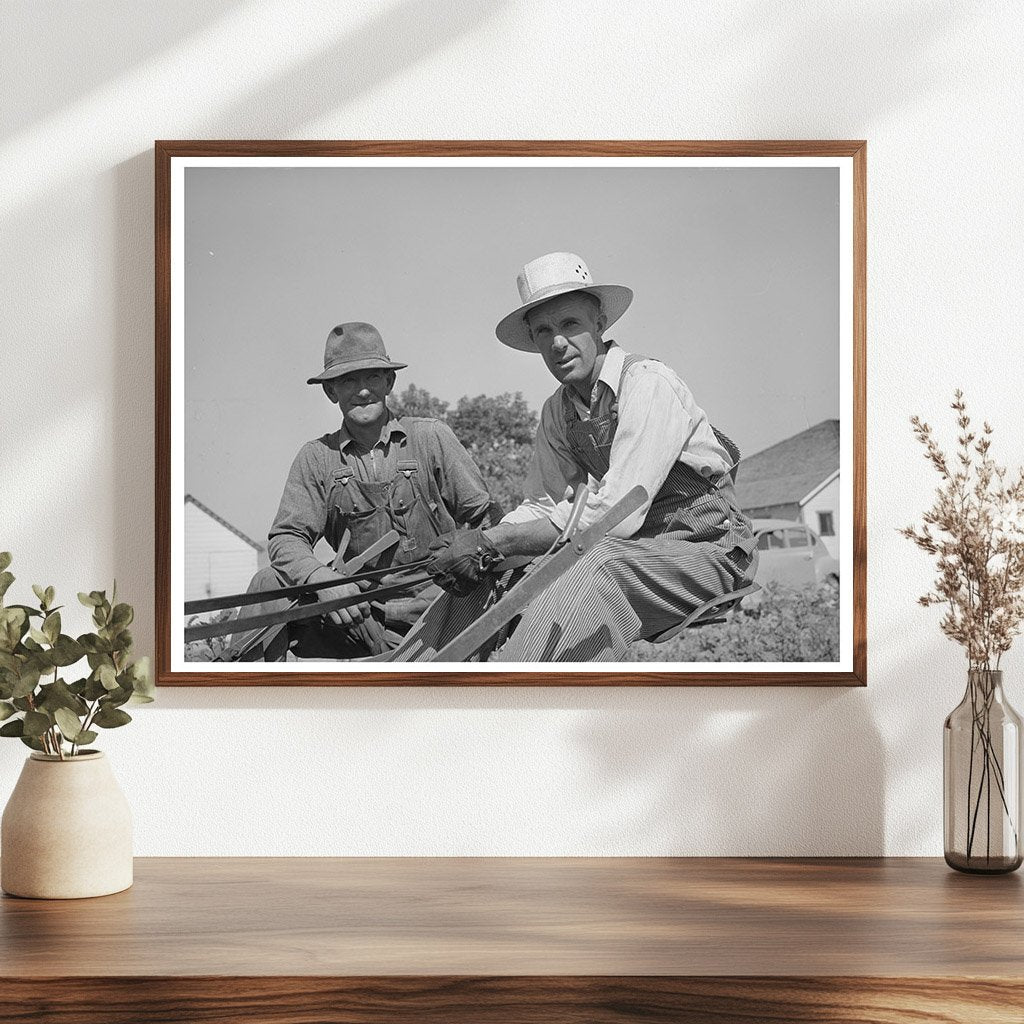Mormon Farmers Cultivating Beet Sugar Box Elder County 1940