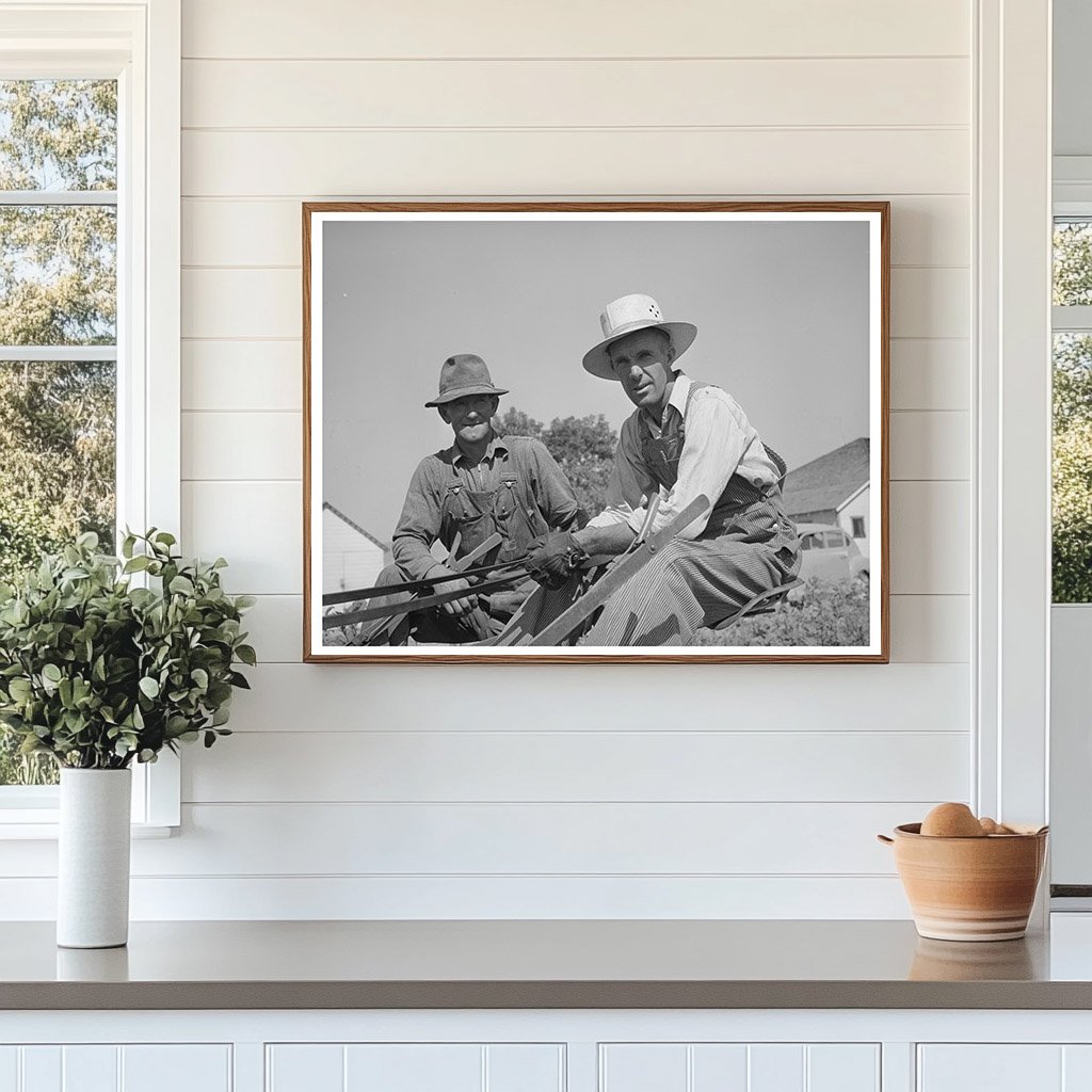 Mormon Farmers Cultivating Beet Sugar Box Elder County 1940