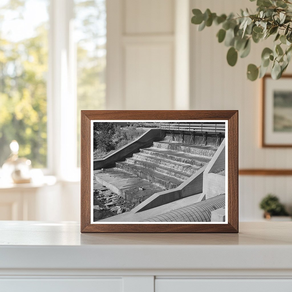 Logan River Reservoirs and Hydroelectric Plants 1940