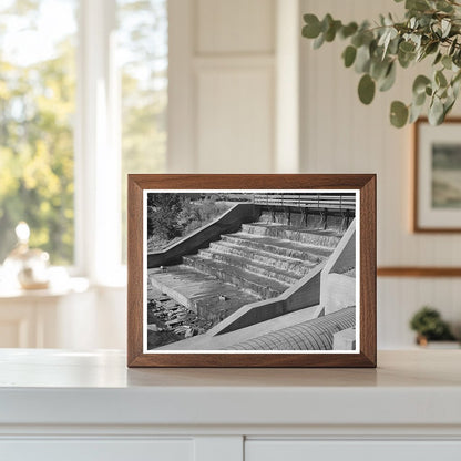 Logan River Reservoirs and Hydroelectric Plants 1940