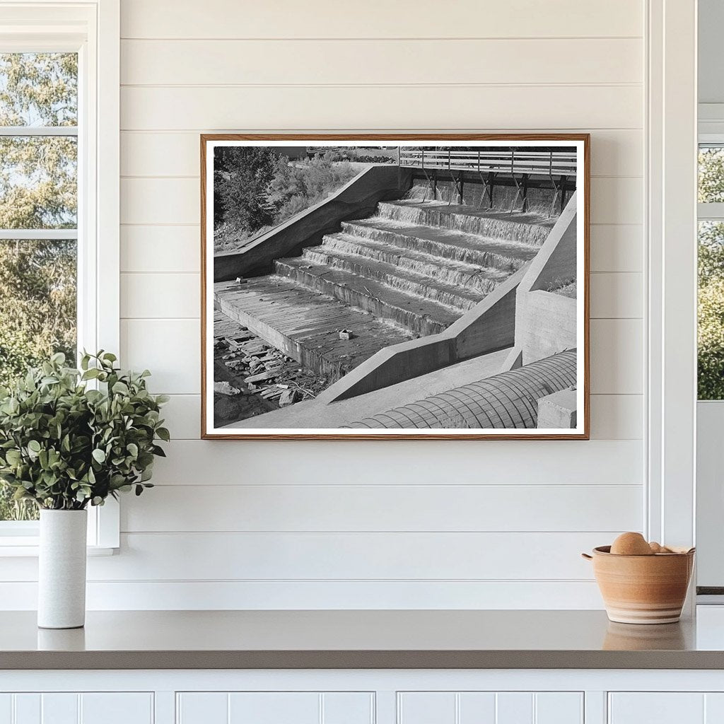 Logan River Reservoirs and Hydroelectric Plants 1940