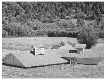 Logan Utah Water Supply Source August 1940 Image