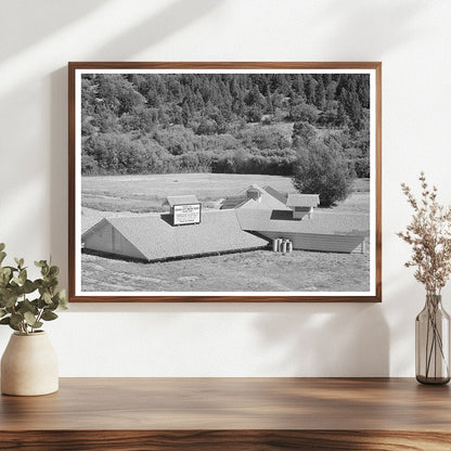 Logan Utah Water Supply Source August 1940 Image