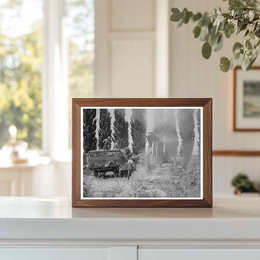 Vintage Hay Chopper in Box Elder County Utah 1940