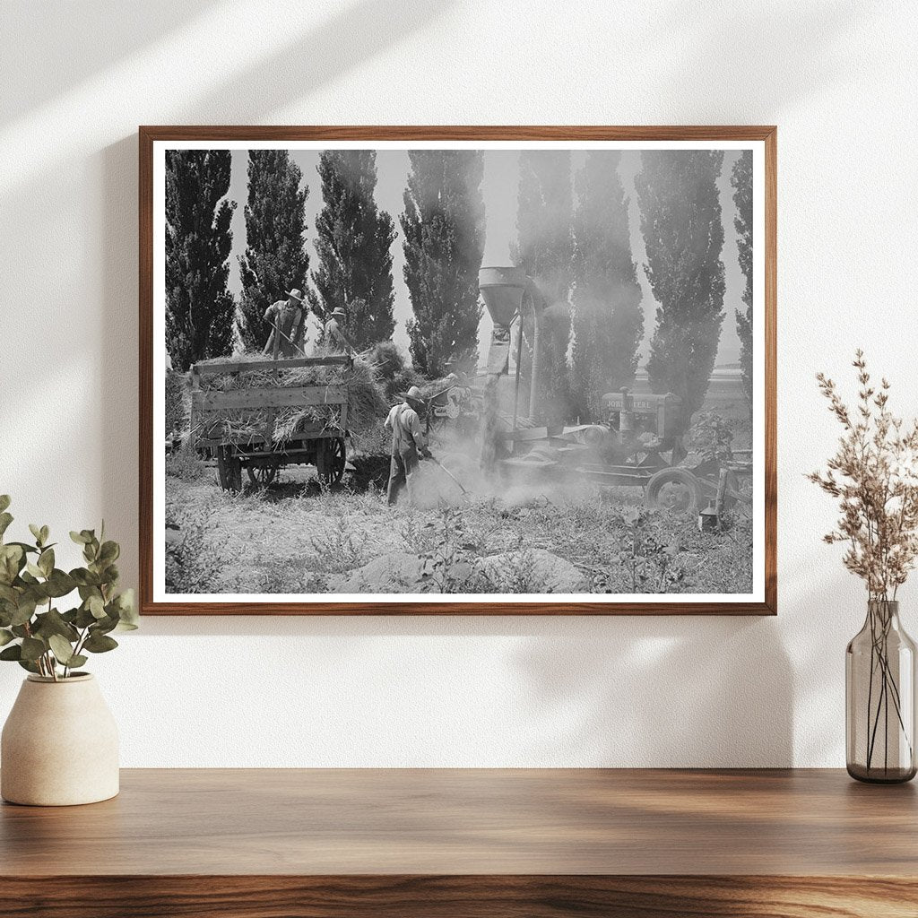 Vintage Hay Chopper in Box Elder County Utah 1940