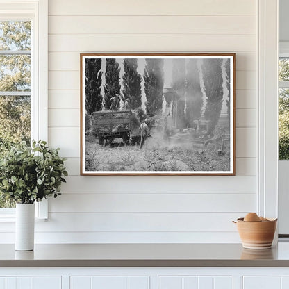 Vintage Hay Chopper in Box Elder County Utah 1940