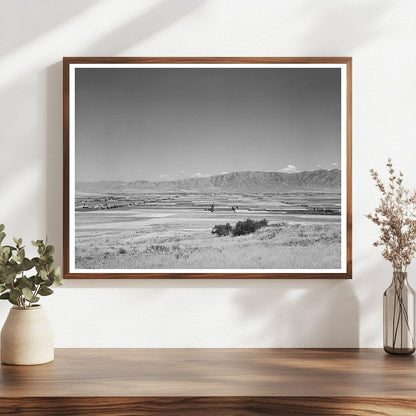 Mormon Farms Layout Tremonton Utah August 1940