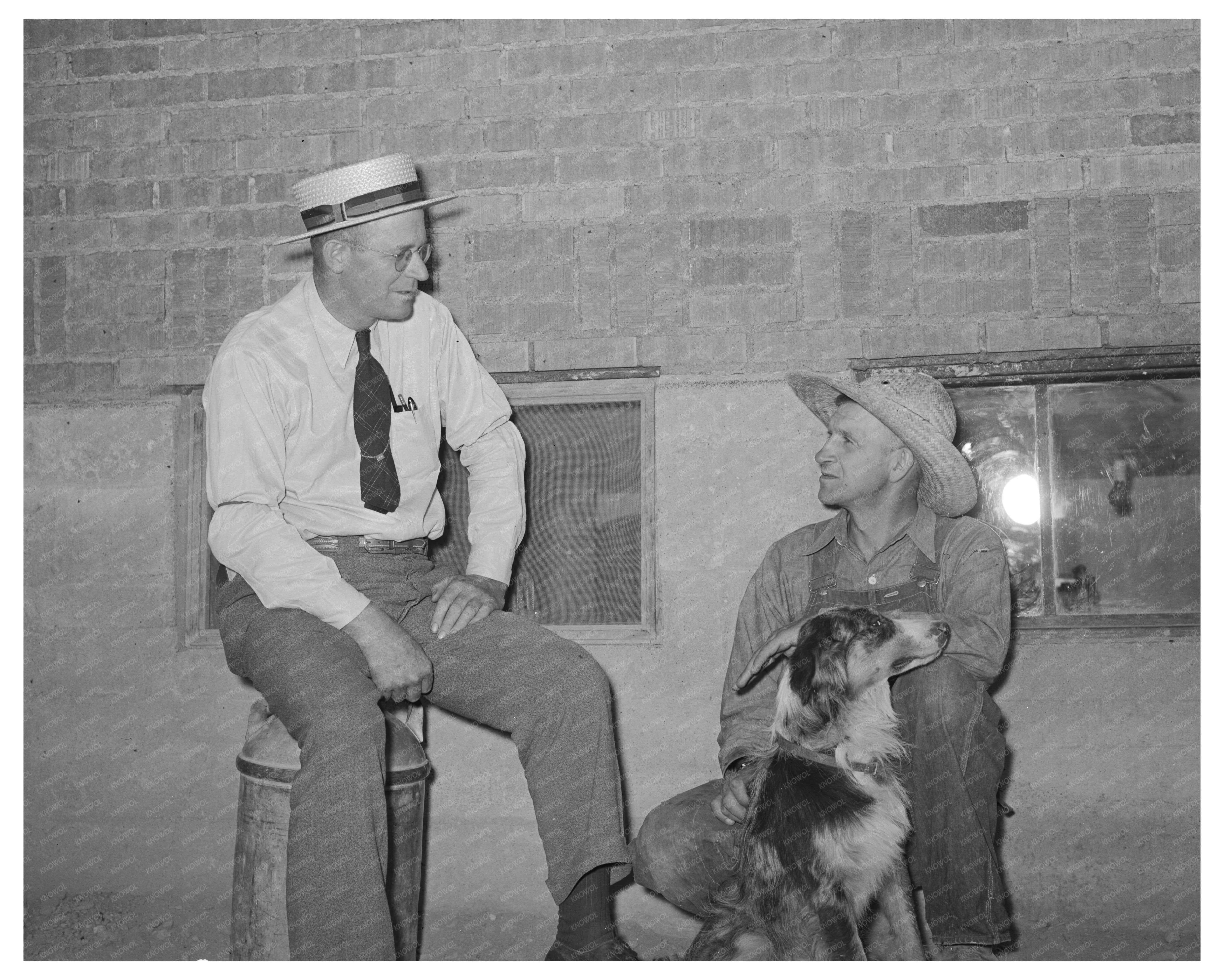 Cooperative Tractor Society Discussion in Utah 1940
