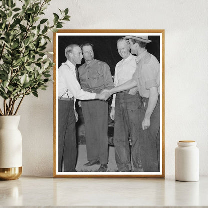 Mormon Farmers Meeting in Box Elder County Utah 1940