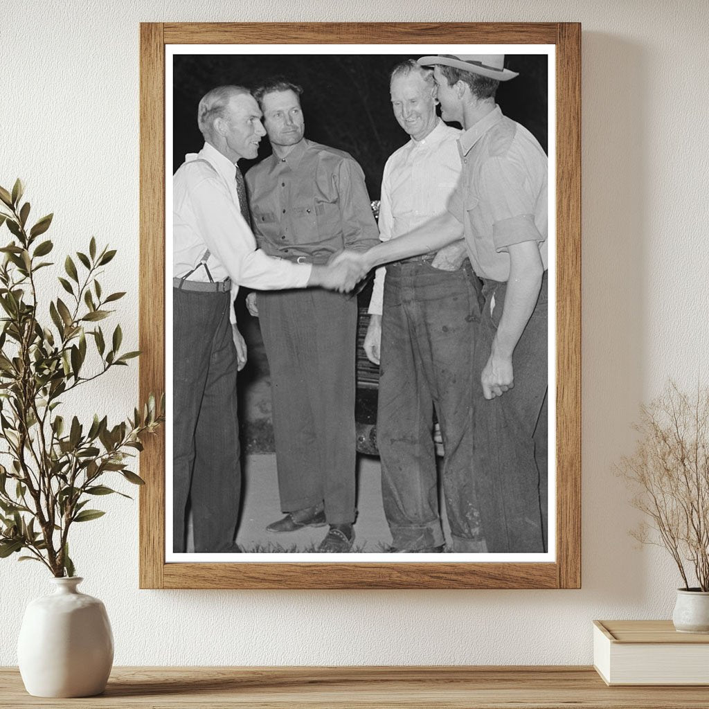 Mormon Farmers Meeting in Box Elder County Utah 1940