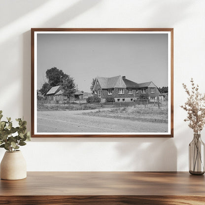 Mormon Farmers Home in Mendon Utah August 1940