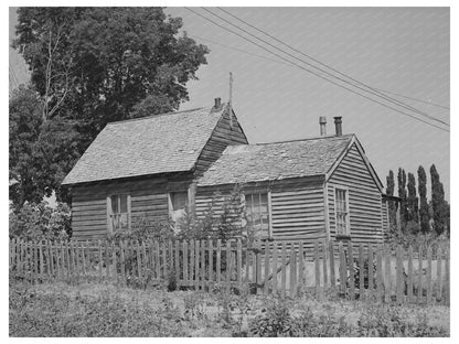 Mormon Farmer House Mendon Utah August 1940