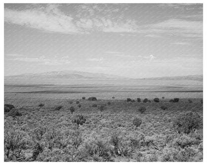 Vintage Landscape of Box Elder County Utah 1940