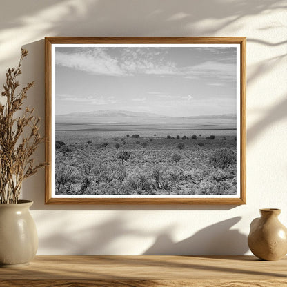 Vintage Landscape of Box Elder County Utah 1940