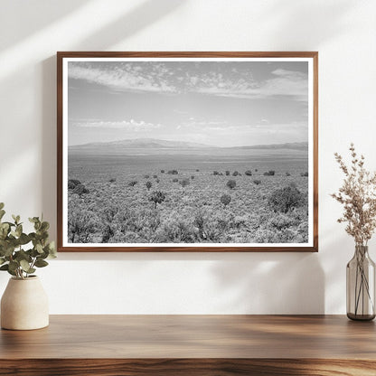 Vintage 1940 Landscape Box Elder County Utah Photo