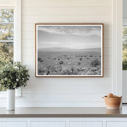 Vintage 1940 Landscape Box Elder County Utah Photo