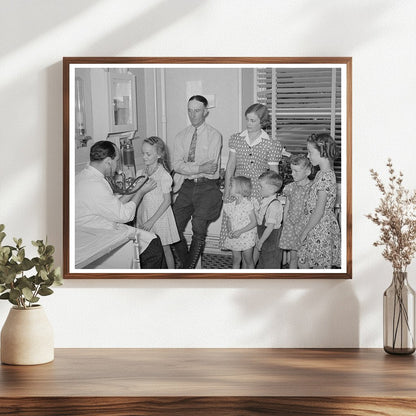 Doctor and Family in Box Elder County Utah August 1940