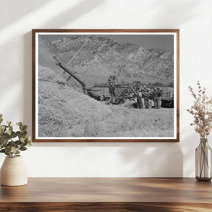 Threshing Operation in Box Elder County Utah 1940