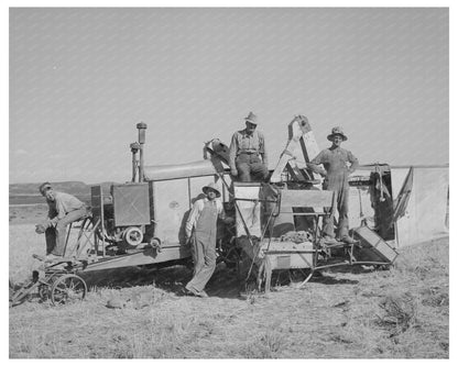 Farm Security Administration Combine Work Utah 1940