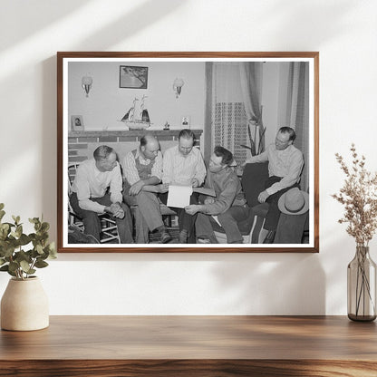 1940 County Supervisor Reviewing FSA Records Utah