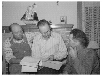 Box Elder County Supervisor Guides Cooperative Stallion 1940