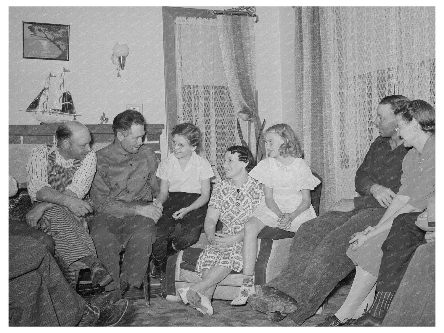 Wives Meeting of Stallion Association in Utah August 1940