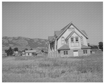 Mendon Utah Church of the Latter Day Saints August 1940