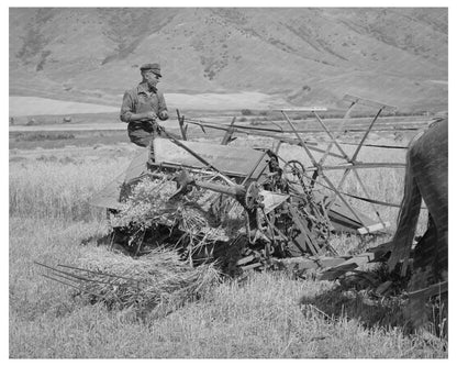 Vintage Cooperative Binder in Mantua Utah 1940