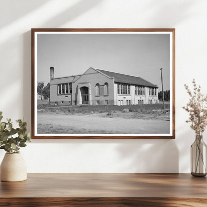 Mendon Utah Schoolhouse Vintage Photo August 1940