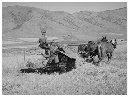Cooperative Binder in Operation Mantua Utah August 1940