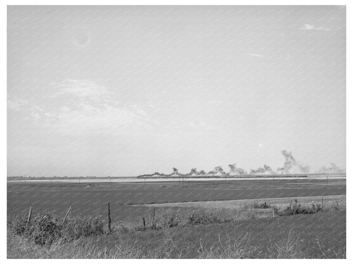 Box Elder County Utah Agricultural Landscape August 1940