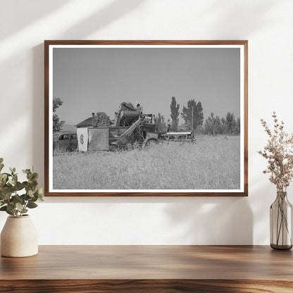 Box Elder County Utah Farming Scene August 1940