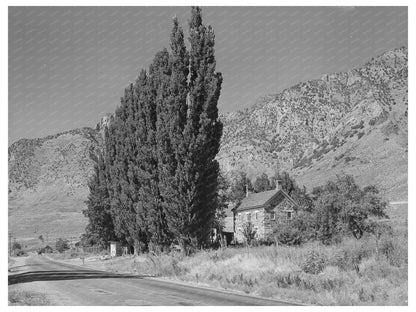 Vintage Rural Landscape Box Elder County Utah 1940