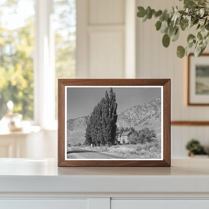 Vintage Rural Landscape Box Elder County Utah 1940