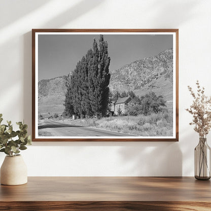 Vintage Rural Landscape Box Elder County Utah 1940
