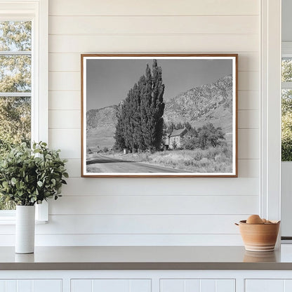 Vintage Rural Landscape Box Elder County Utah 1940