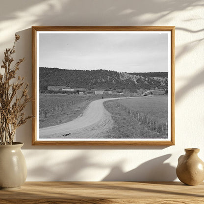 Taos County New Mexico Rural Scene August 1940