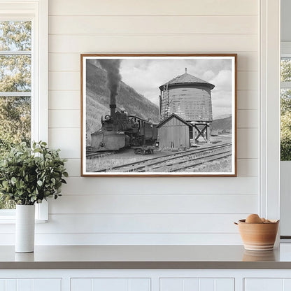 Telluride Colorado Narrow Gauge Railway Yards 1940