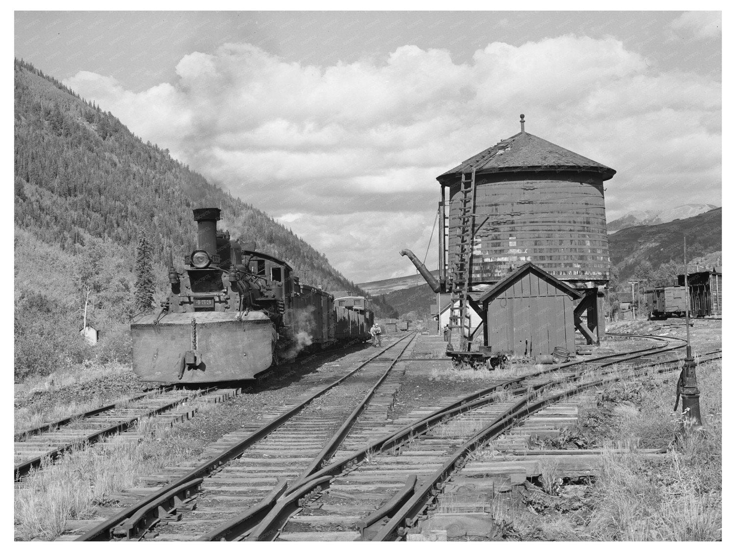 Telluride Colorado Narrow Gauge Railway September 1940