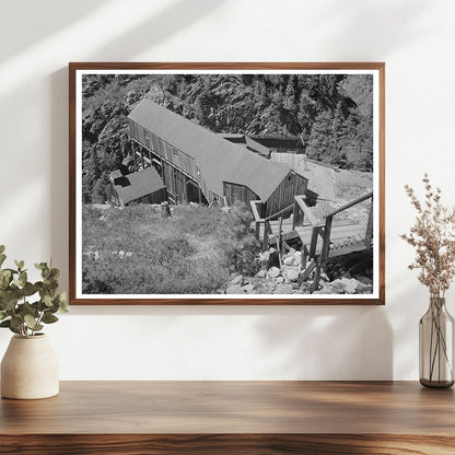 Aerial Tram Cable House Ouray County Colorado 1940
