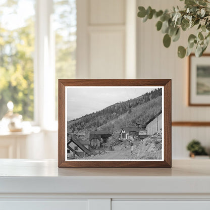 Ophir Colorado Narrow Gauge Railway Station 1940