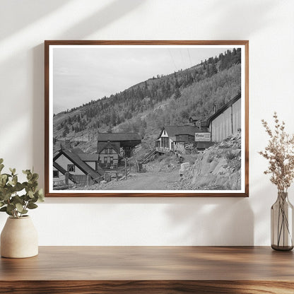 Ophir Colorado Narrow Gauge Railway Station 1940